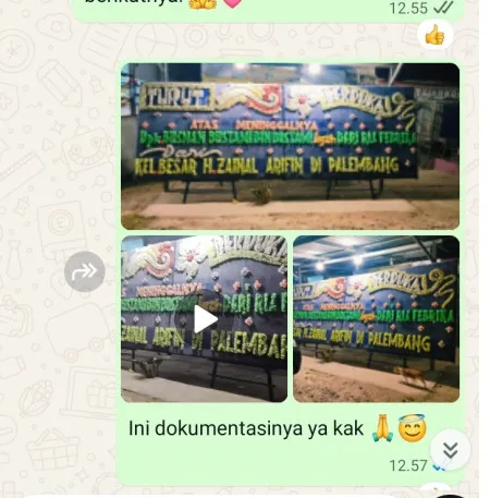 Pengiriman Papan Bunga Duka Jurumudi