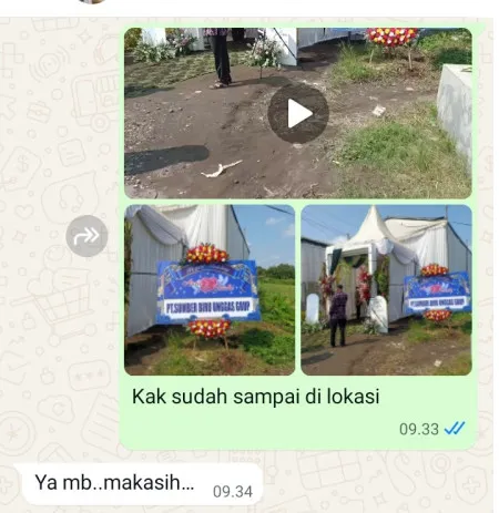 Pengiriman Karangan Bunga Jurumudi