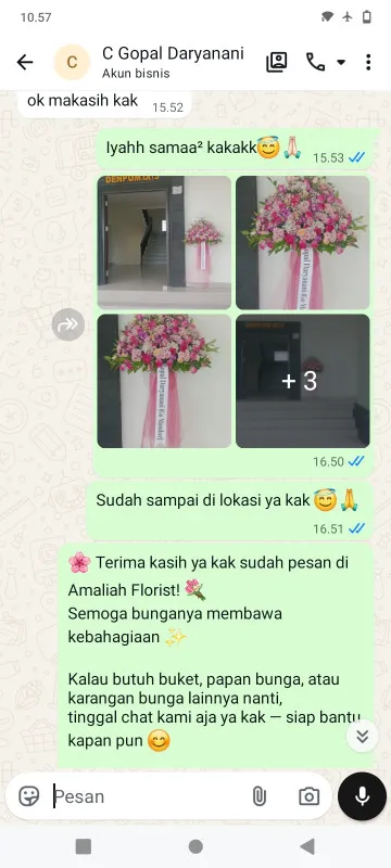 Pengiriman Karangan Bunga Jurumudi